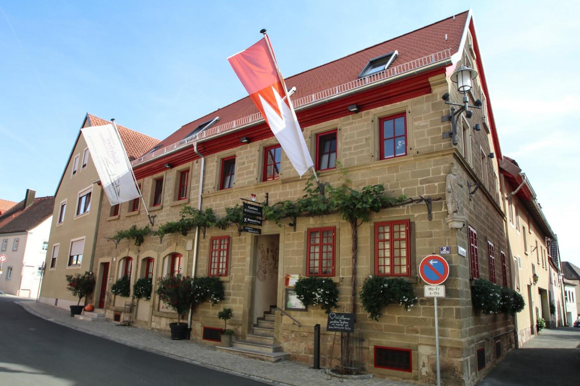 Gasthaus Winzerstube & Hotel Rödelsee Eksteriør billede